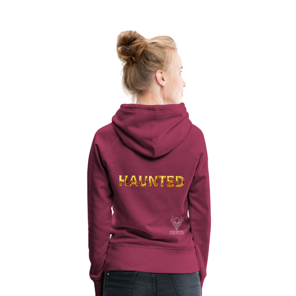 Women Hoodie Molten Gold Luxe - Bordeaux