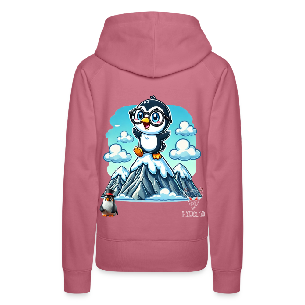 Women Hoodie KasPenguin on Top - Malve