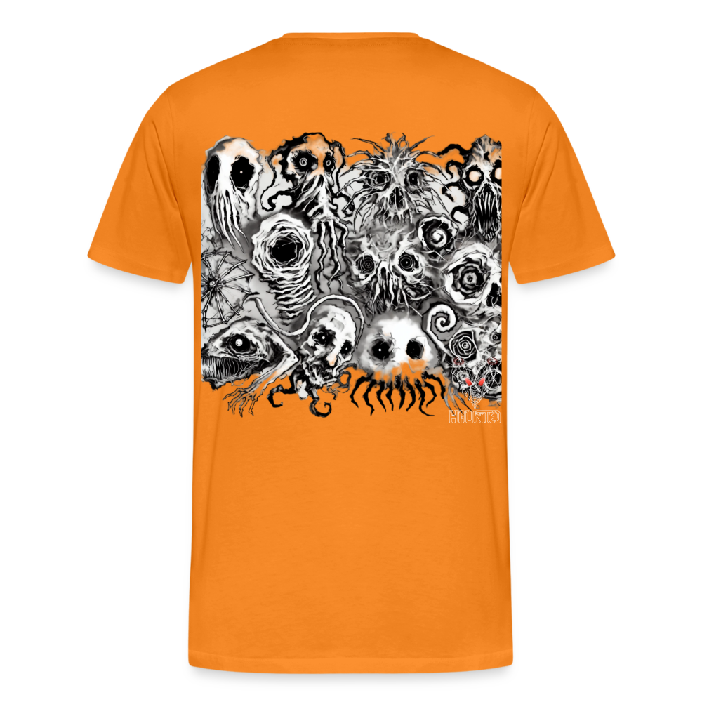 Men T-Shirt Nightmare Veil Creatures - Orange