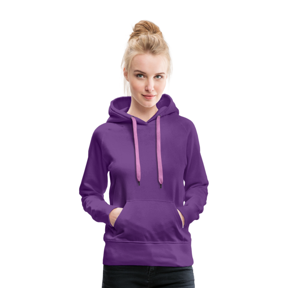 Woman Hoodie There Is No Heaven - Purple