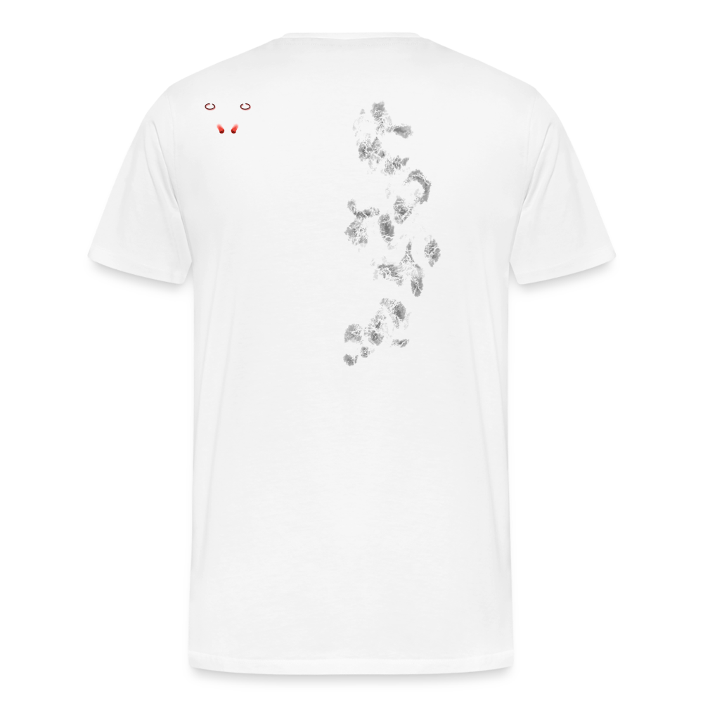Man T-Shirt Dead or Alive - Weiß