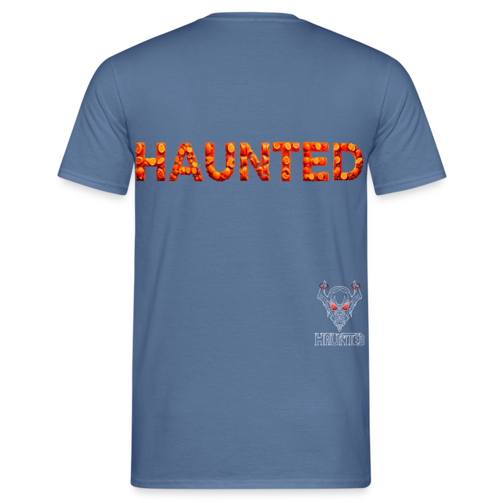 Men T-Shirt Citrus Burst Zest - Taubenblau