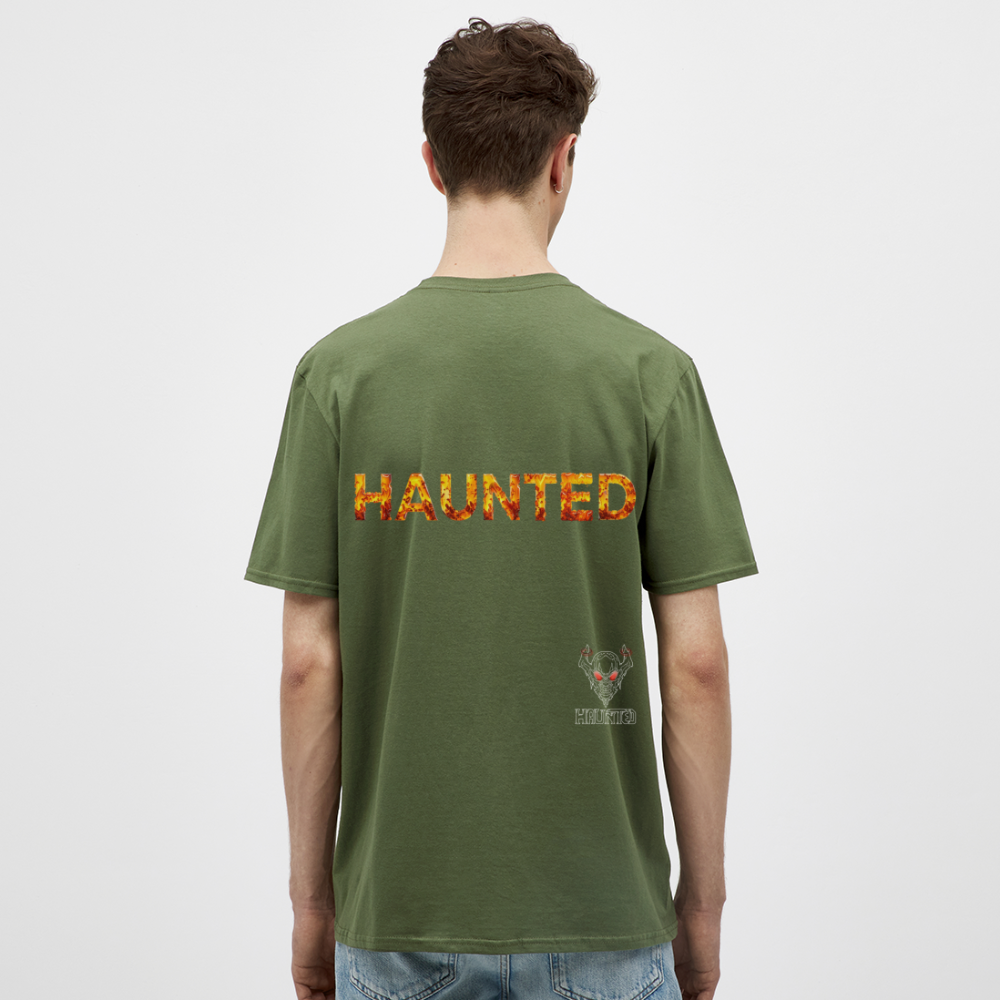 Men T-Shirt Amber Flame Essence - Militärgrün