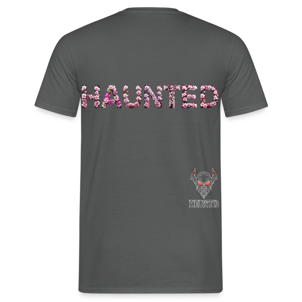 Men T-Shirt Blossom Ghost Mist - Anthrazit