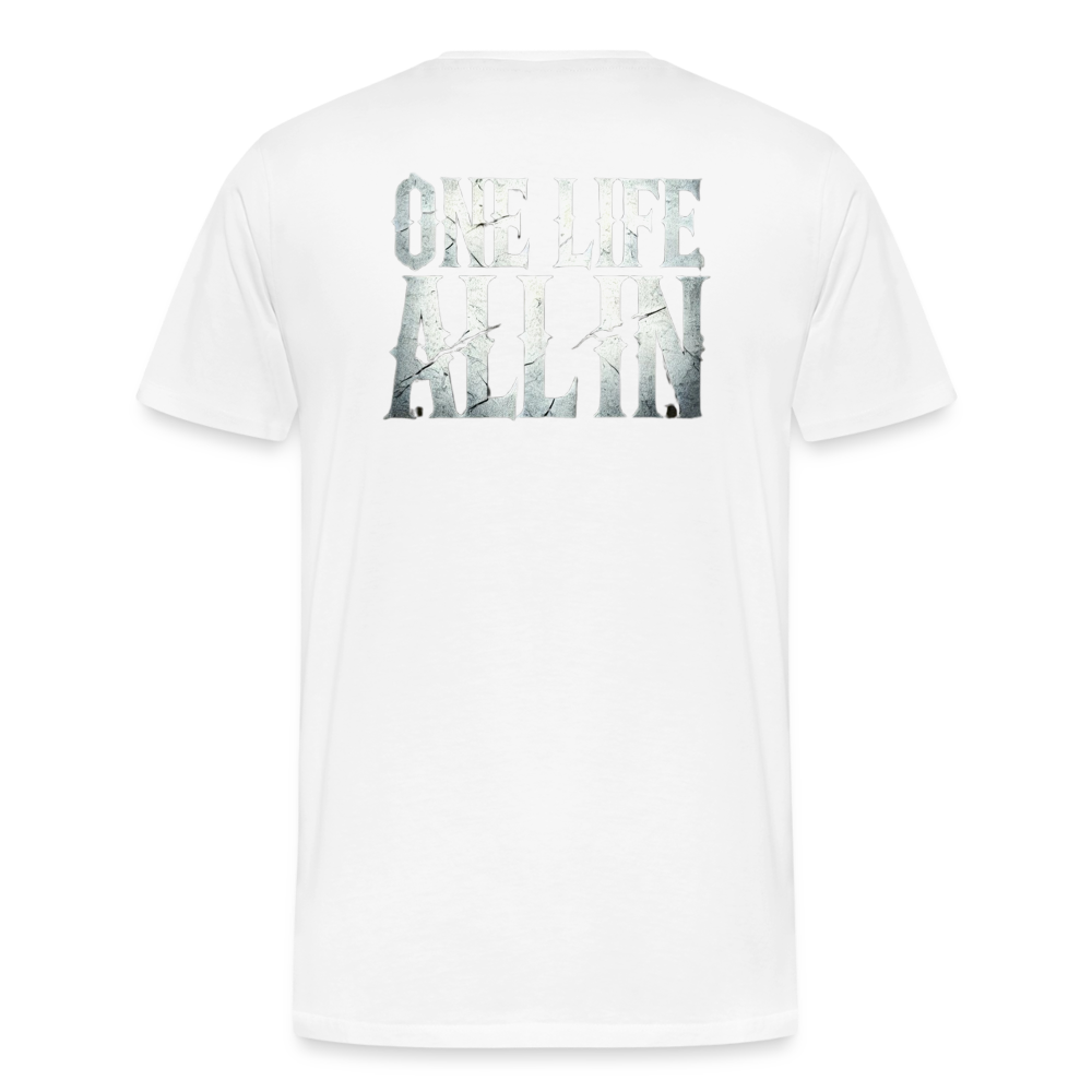 Women T-Shirt One Life All In - Weiß