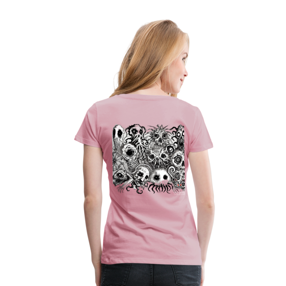 Woman T-Shirt Nightmare Veil Creatures - Hellrosa
