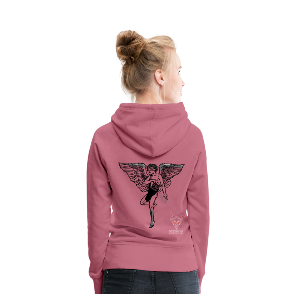 Woman Hoodie Angel - Malve