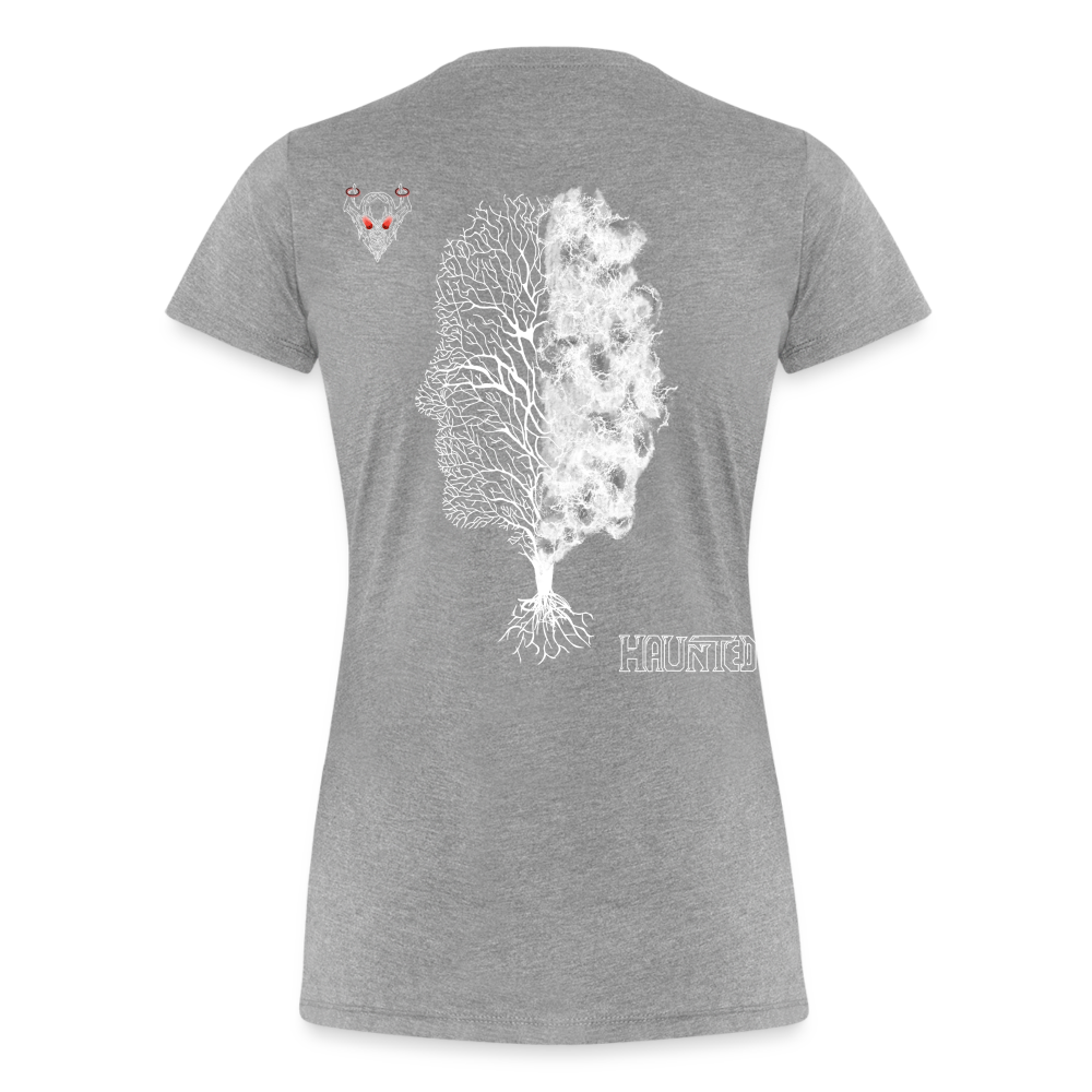 Woman T-Shirt Dead or Alive - Grau meliert