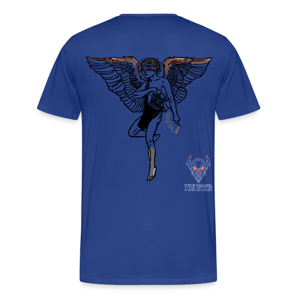 Men T-Shirt Angel bloody - Königsblau