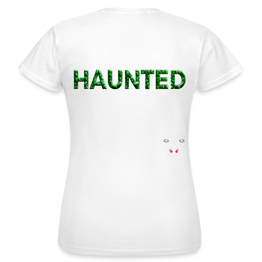 Women T-Shirt Emerald Gem Elixir - Weiß