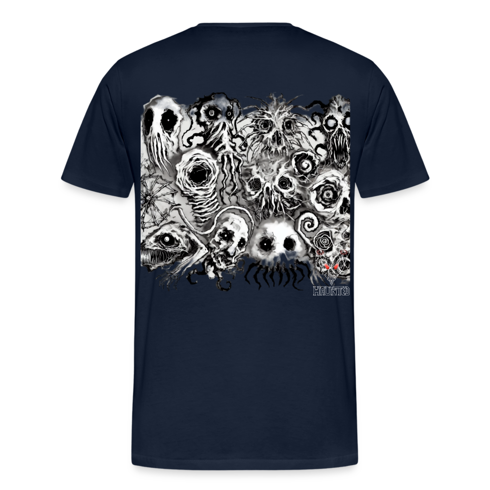 Men T-Shirt Nightmare Veil Creatures - Navy