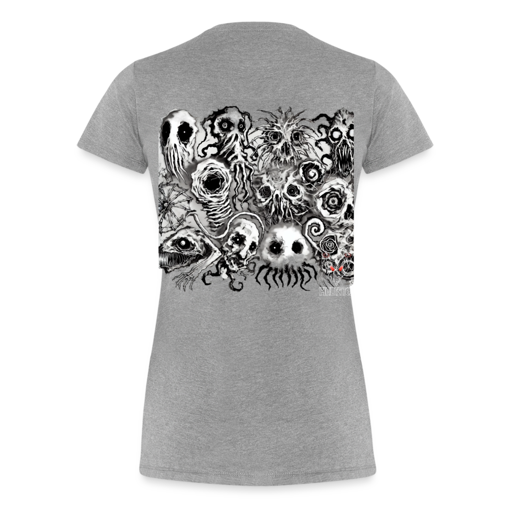 Woman T-Shirt Nightmare Veil Creatures - Grau meliert