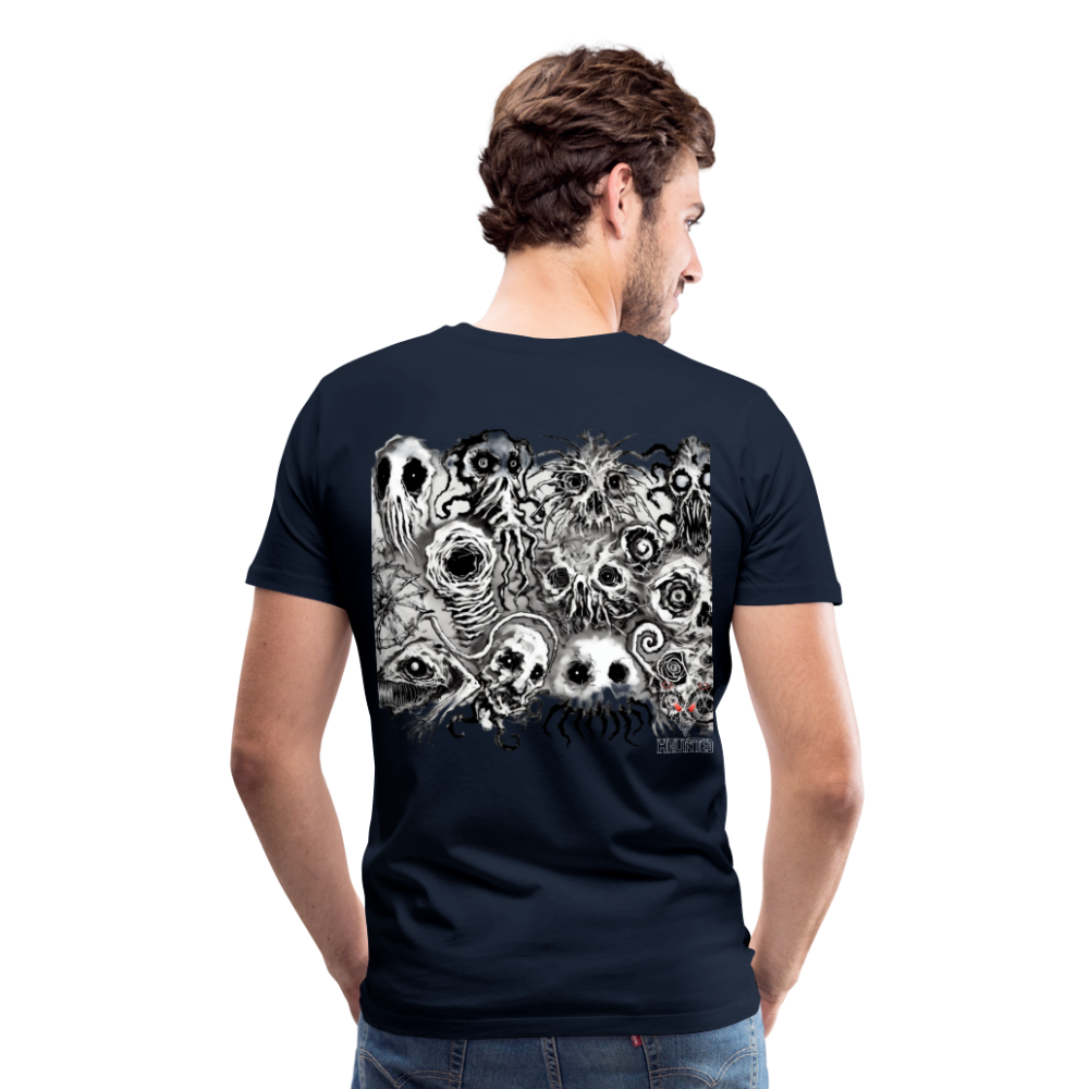 Men T-Shirt Nightmare Veil Creatures - Navy