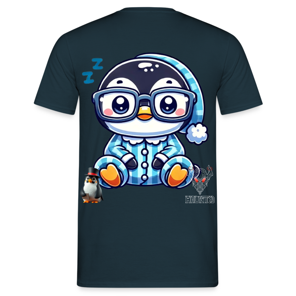 Men T-Shirt KasPenguin in Pyjama - Navy