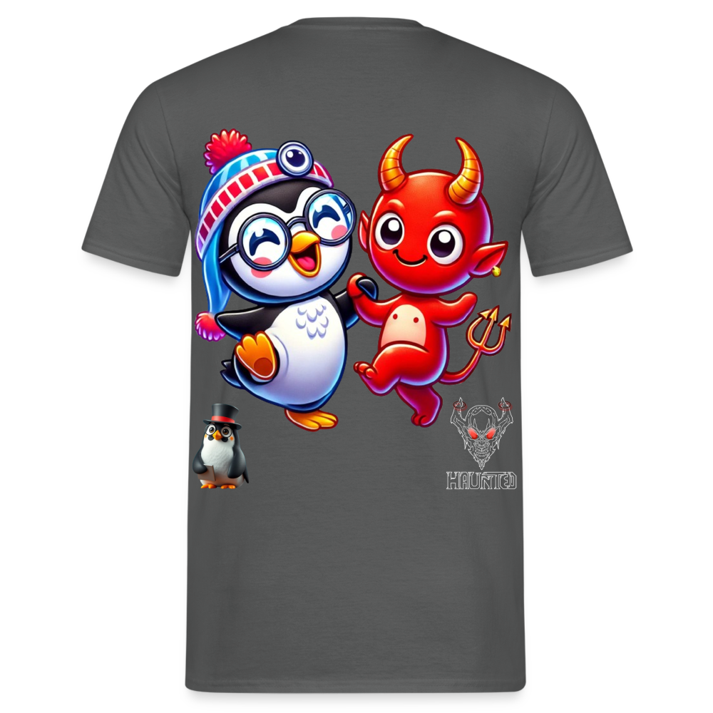 Men T-Shirt Dancing with Devil - Anthrazit