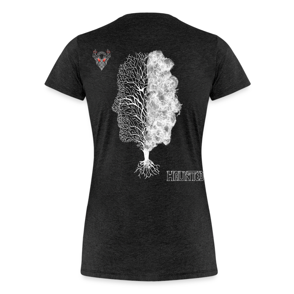 Woman T-Shirt Dead or Alive - Anthrazit