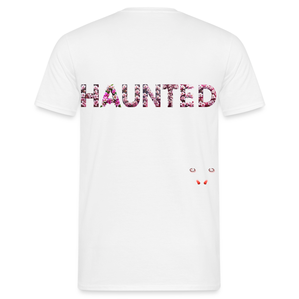 Men T-Shirt Blossom Ghost Mist - Weiß