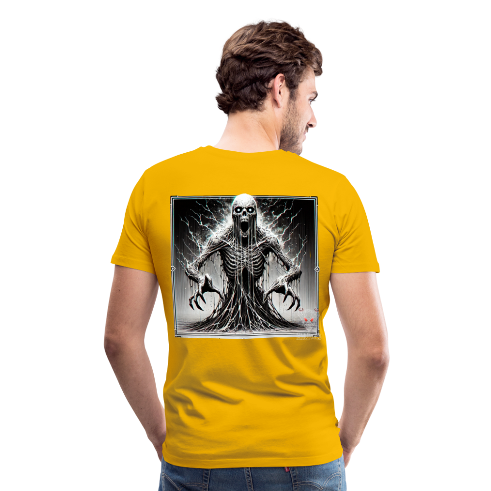 Men T-Shirt Ethereal Death Wraith - Sonnengelb