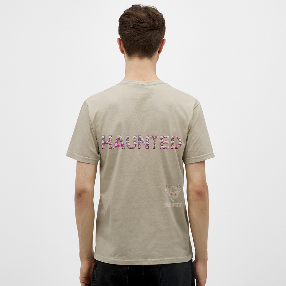 Men T-Shirt Blossom Ghost Mist - Sandbeige
