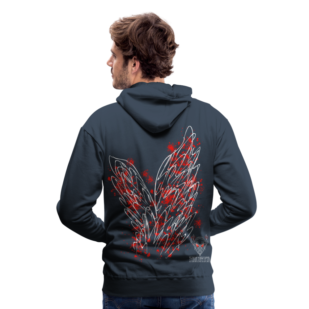 Men Hoodie Red Wings - Navy