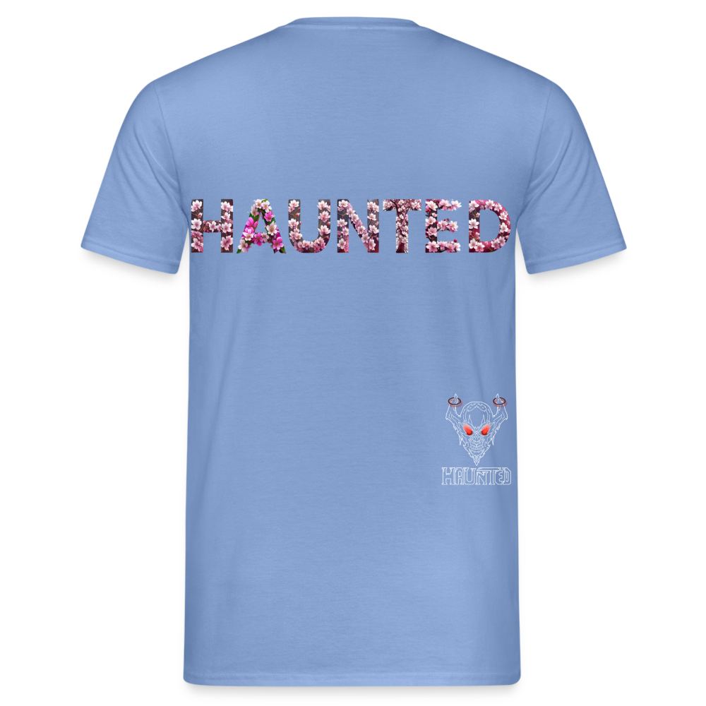 Men T-Shirt Blossom Ghost Mist - carolina blue