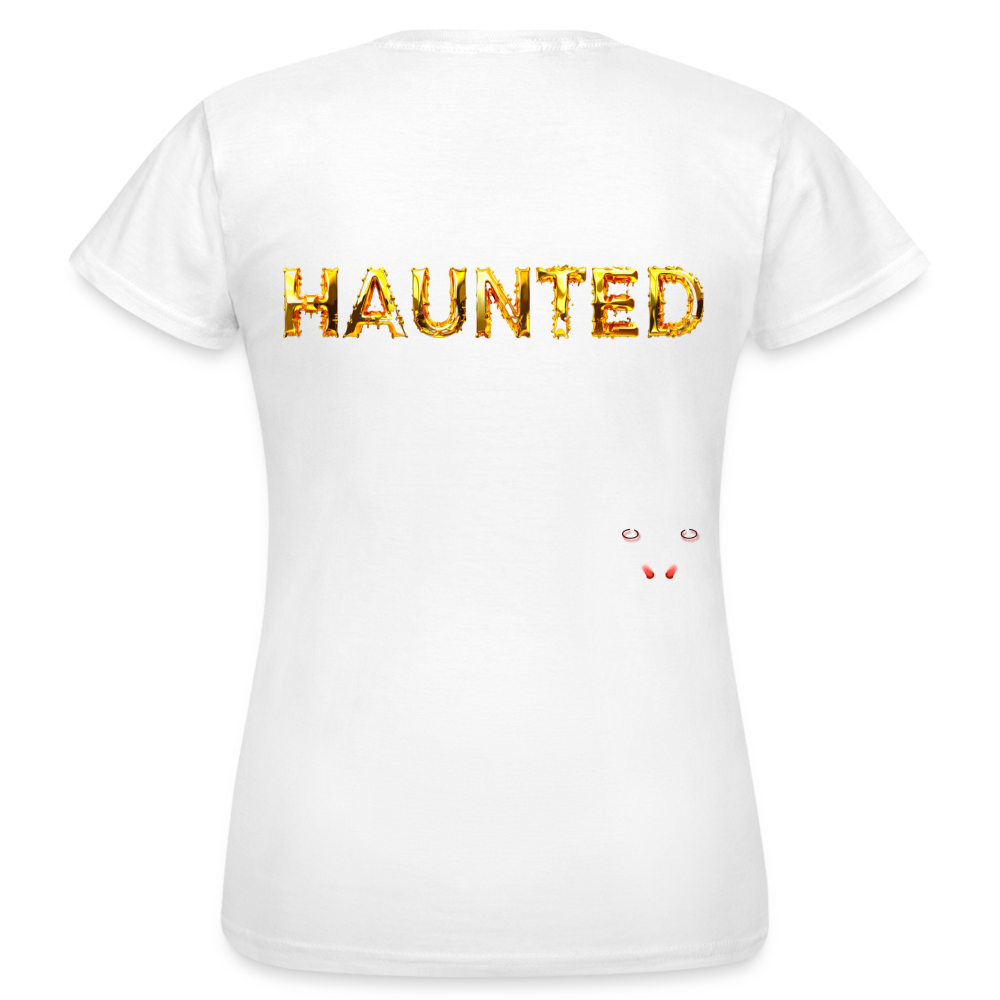 Women T-Shirt Molten Gold Luxe - Weiß