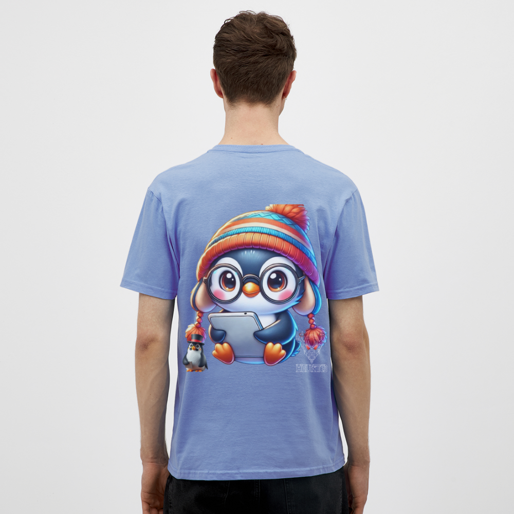 Men T-Shirt KasPenguin with Pad - carolina blue