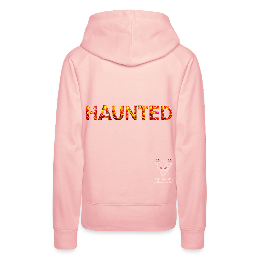 Women Hoodie Citrus Sunset Splash - Kristallrosa