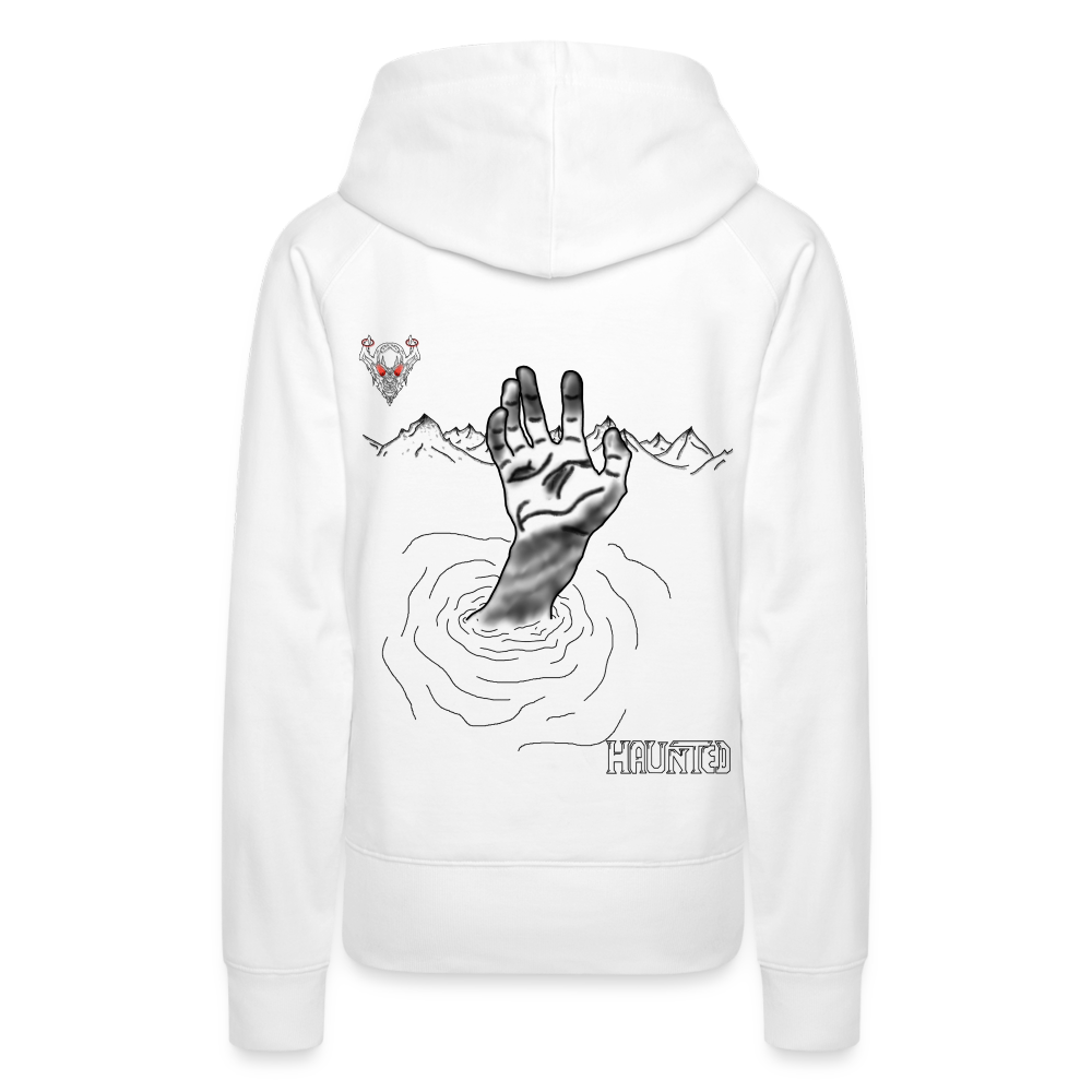 Woman Hoodie Drowning - Weiß
