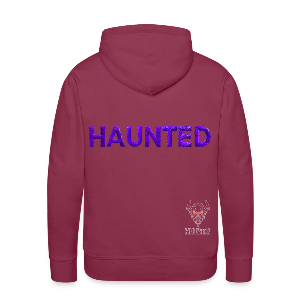 Men Hoodie Enchanted Velvet Mist - Bordeaux