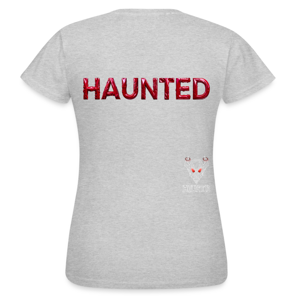 Women T-Shirt Ruby Flame Elixir - Grau meliert