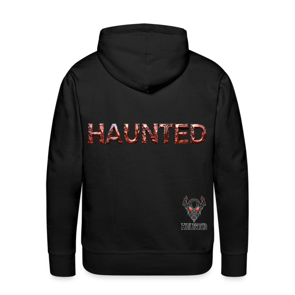 Men Hoodie Forged Ember Steel - Schwarz