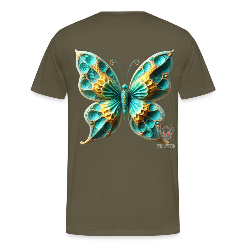 Men T-Shirt Aqua Wing Symphony - Khaki