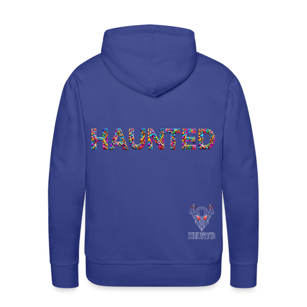 Men Hoodie Haunted Doodle Dreams - Königsblau
