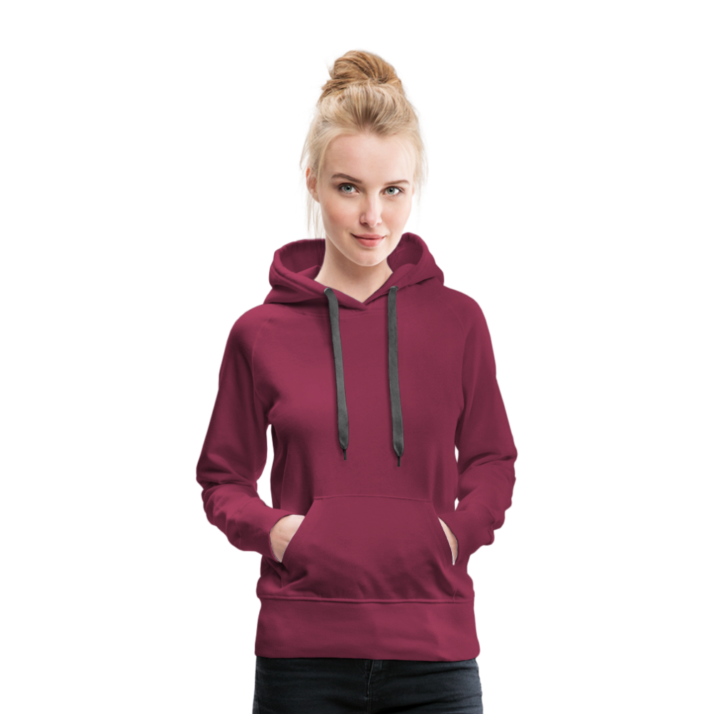 Women Hoodie Push Beyond Limits - Bordeaux