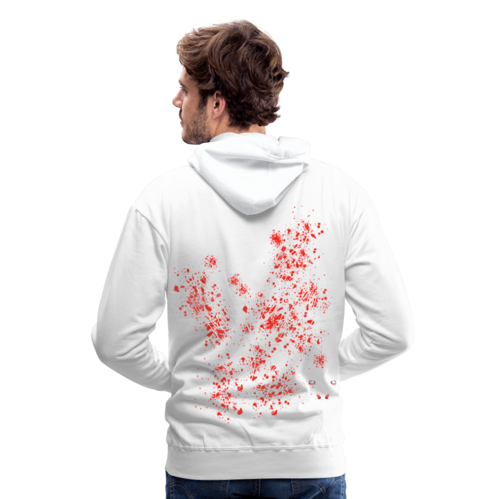 Men Hoodie Red Wings - Weiß