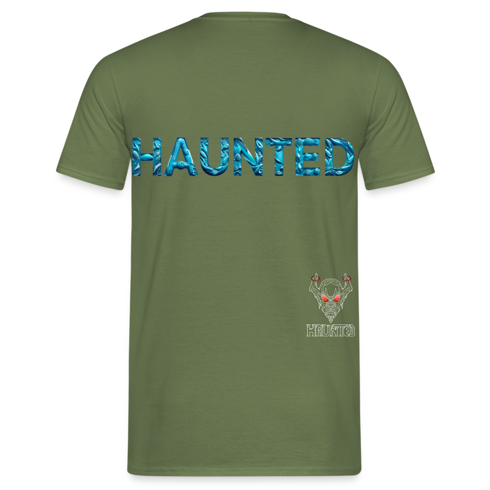 Men T-Shirt Aqua Depth Elixir - Militärgrün