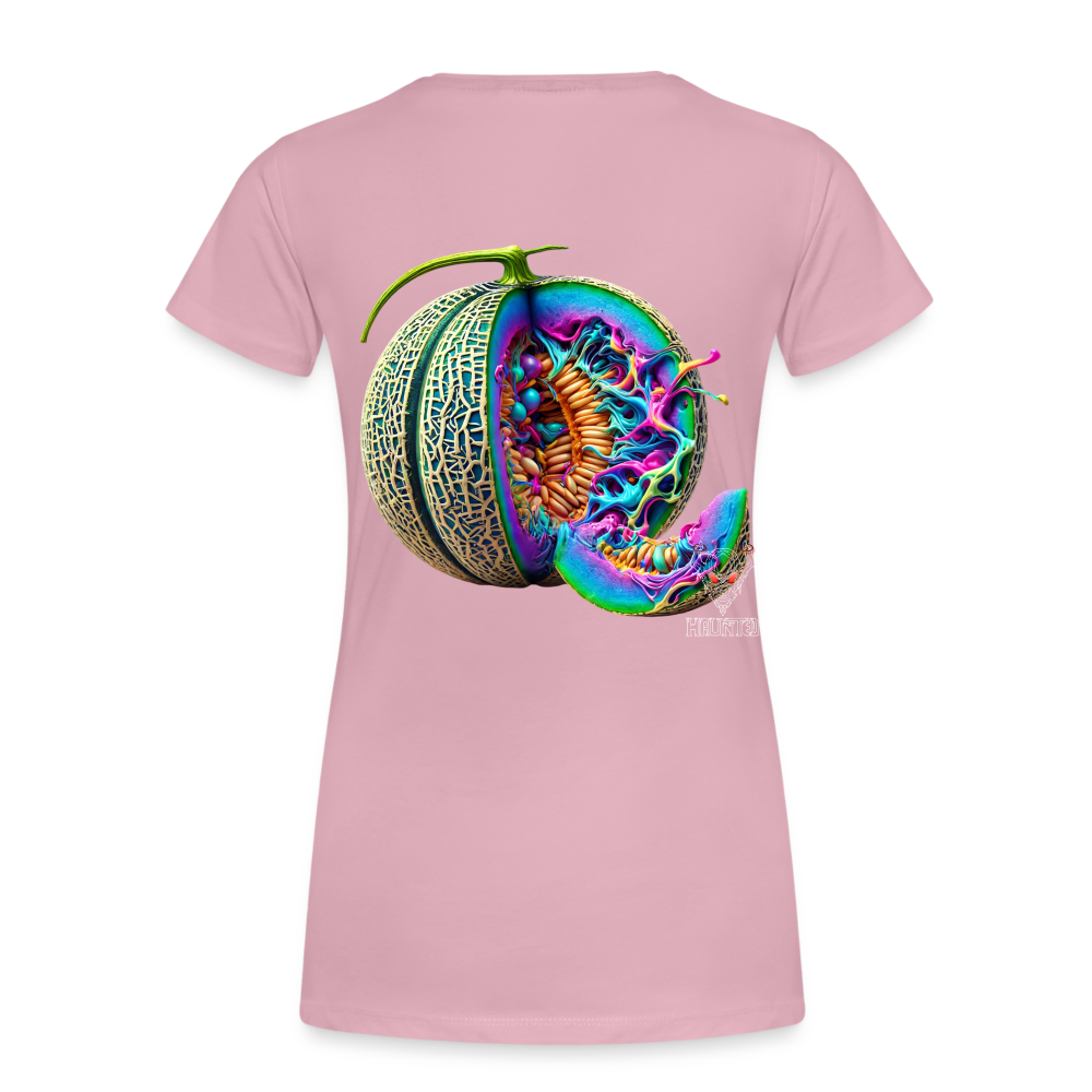 Woman T-Shirt Neon Melon Art - Hellrosa