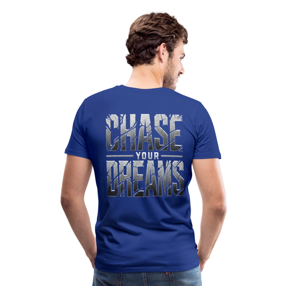 Men T-Shirt Chase Your Dreams - Königsblau