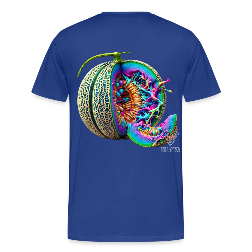 Men T-Shirt Neon Melon Art - Königsblau