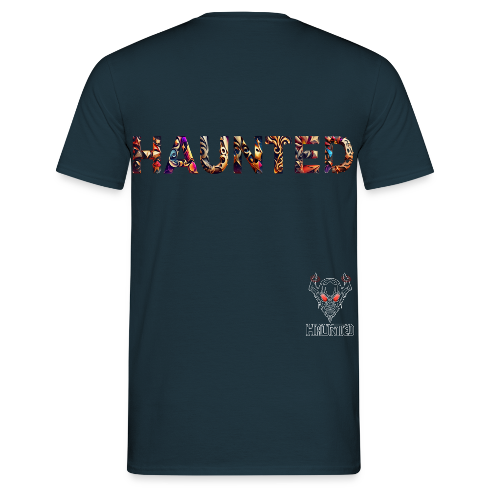 Men T-Shirt Mystic Aura Blend - Navy