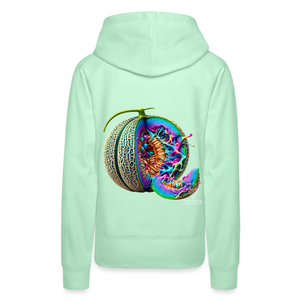 Woman Hoodie - helles Mintgrün