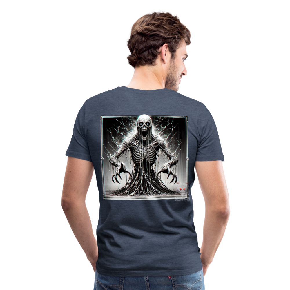 Men T-Shirt Ethereal Death Wraith - Blau meliert