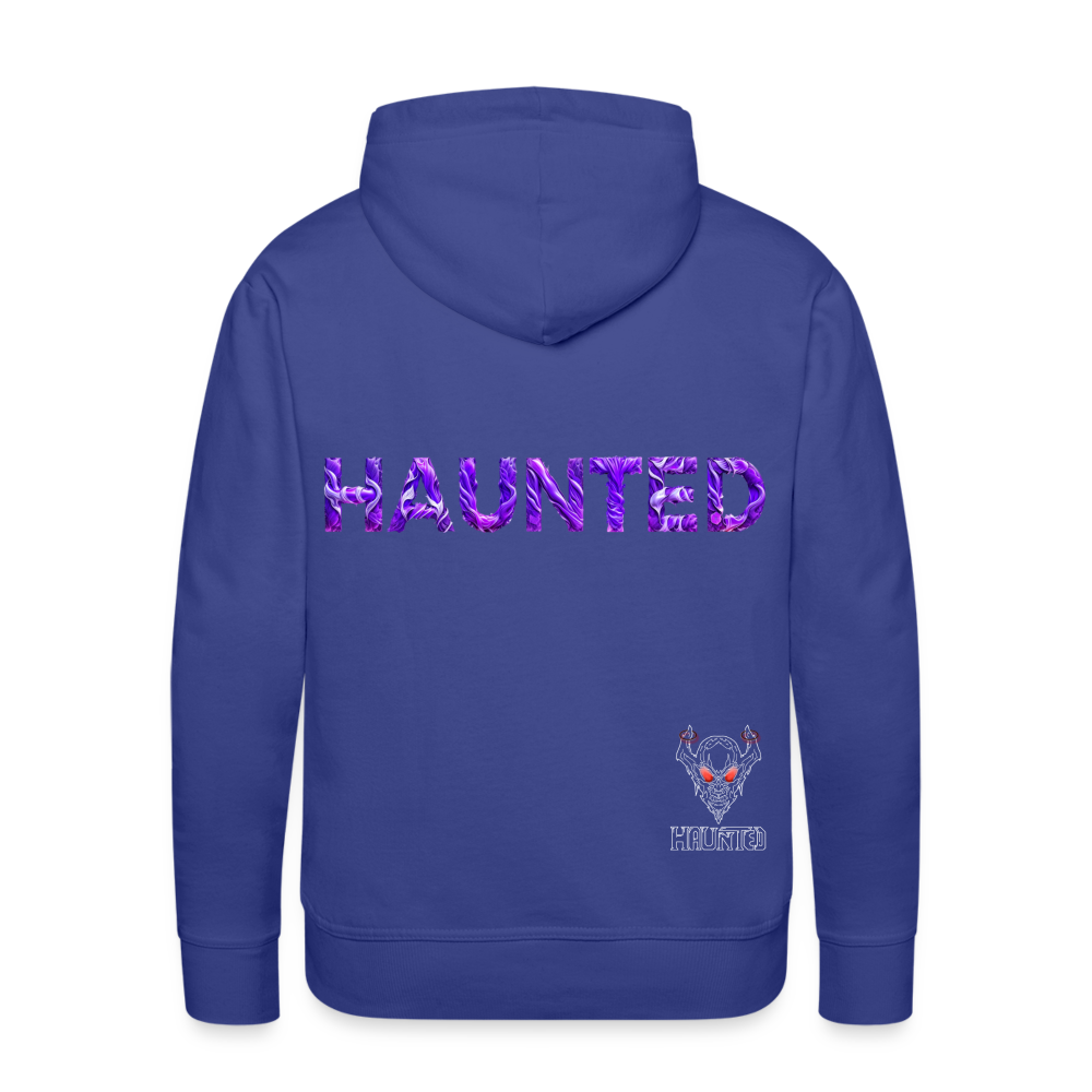 Men Hoodie Violet Whispers Essence - Königsblau
