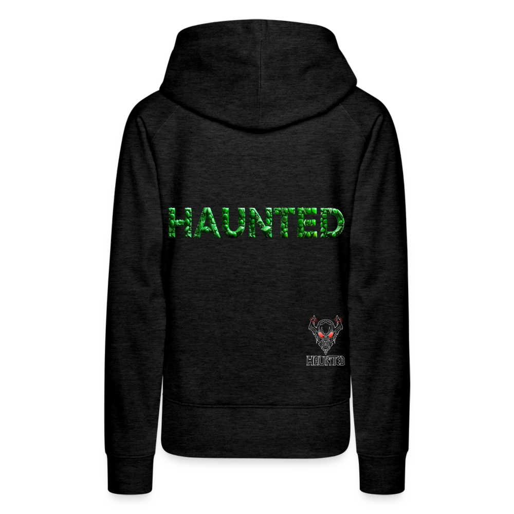 Women Hoodie Emerald Gem Elixir - Anthrazit