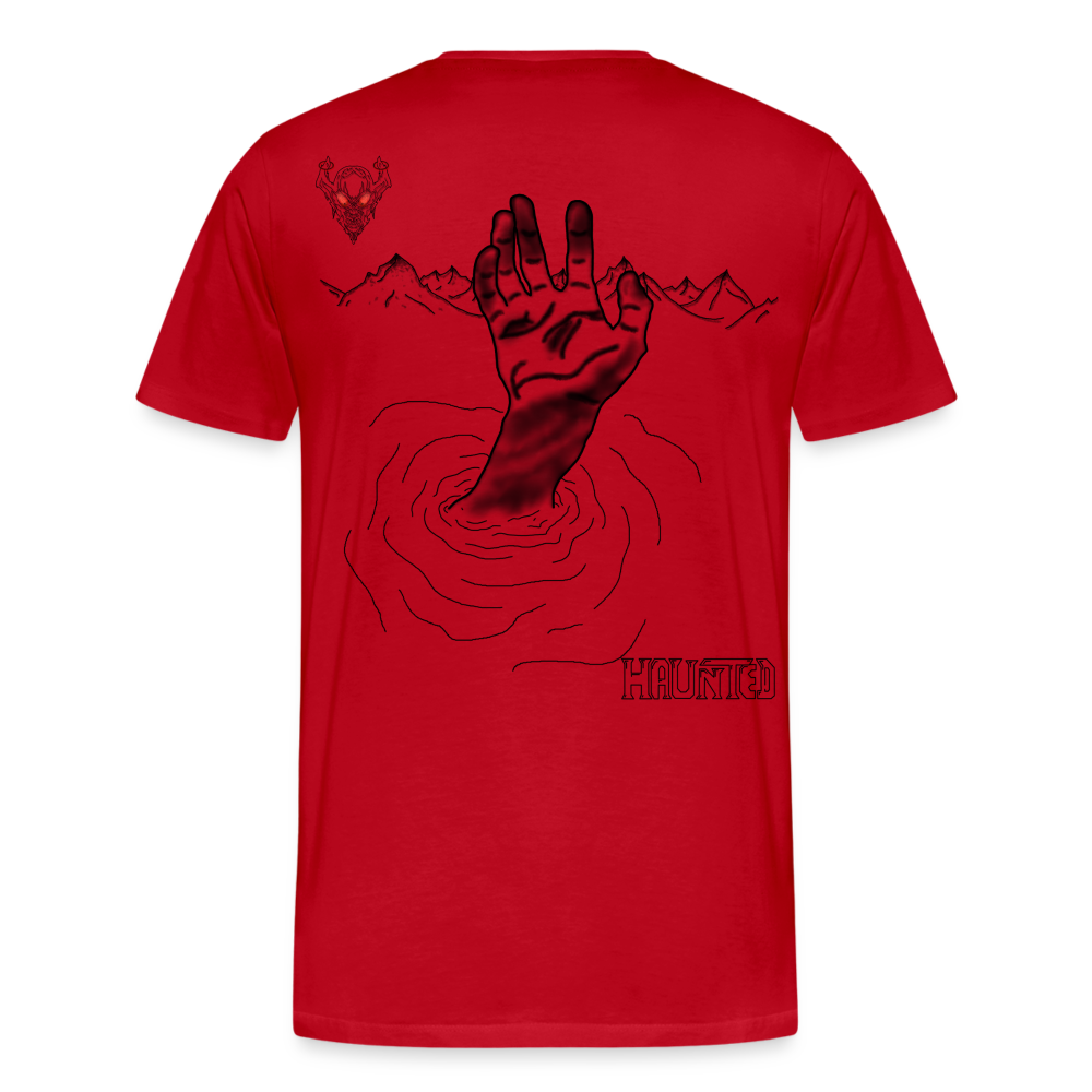 Man T-Shirt Drowning - Rot