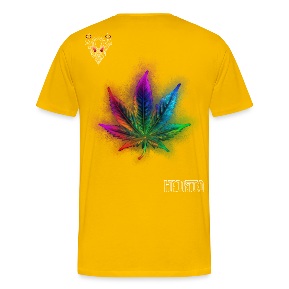 Man T-Shirt La Bonne Beuh - Sonnengelb