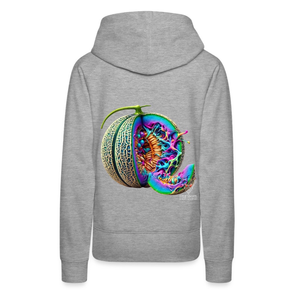 Woman Hoodie - Grau meliert