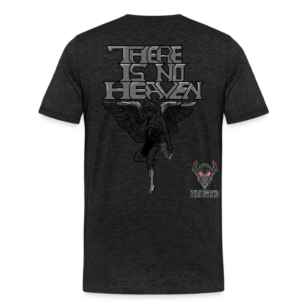 Men T-Shirt There Is No Heaven - Anthrazit