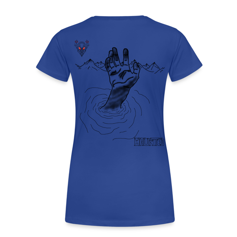 Woman T-Shirt Drowning - Königsblau